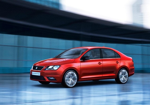 Here's the new SEAT Toledo. Image by SEAT.