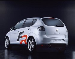 2005 SEAT Altea FR prototype. Image by SEAT.