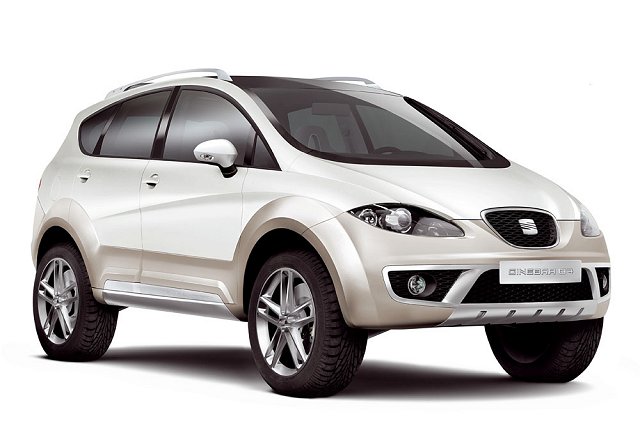 SEAT Altea Freetrack Prototipo bows in. Image by SEAT.