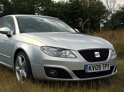 2009 SEAT Exeo. Image by Dave Jenkins.