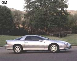 The Chevrolet Camaro was shown at the show in coupe guise only