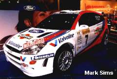 Don't be fooled - this is not the real thing - did Ford honestly expect us to believe that Colin drives with black windows?