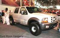 The Ford Desert Excursion - it's bigger than Wembley Stadium and just as loud!
