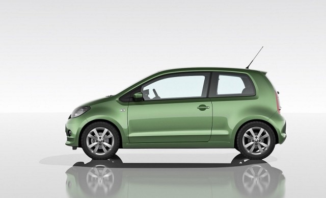 Skoda reveals baby Citigo. Image by Skoda.