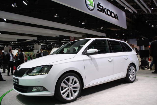 New Skoda Fabia expands into estate. Image by Dave Humphreys.