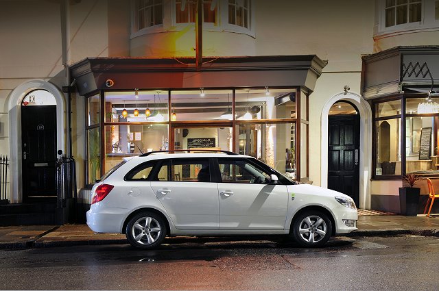 Week at the wheel: Skoda Fabia Greenline II Estate. Image by Skoda.