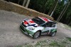 2012 Skoda Fabia S2000 rally car in action. Image by Syd Wall.