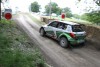 2012 Skoda Fabia S2000 rally car in action. Image by Syd Wall.