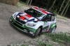 Passenger ride: Skoda Fabia S2000 rally car. Image by Syd Wall.
