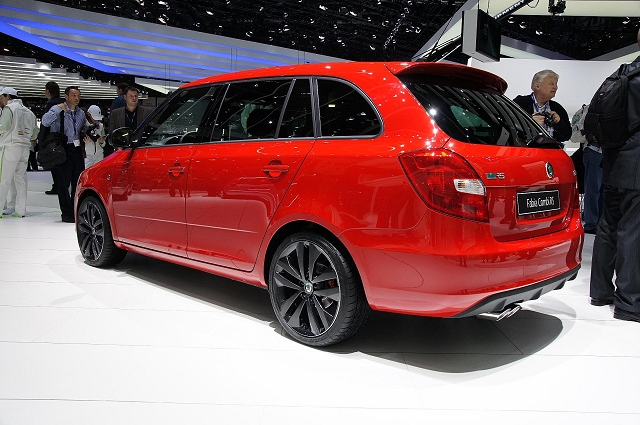 2010 Skoda Fabia vRS Estate. Image by Newspress.