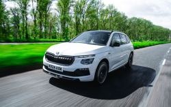Is Skoda's smallest SUV improved by the fitment of its biggest engine? Image by Skoda.