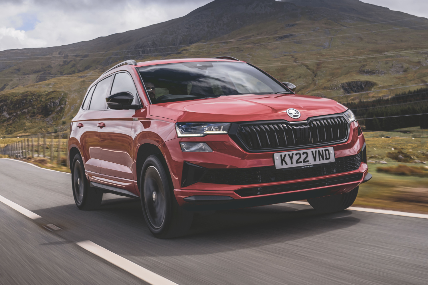 First drive: 2022 Skoda Karoq. Image by Skoda.