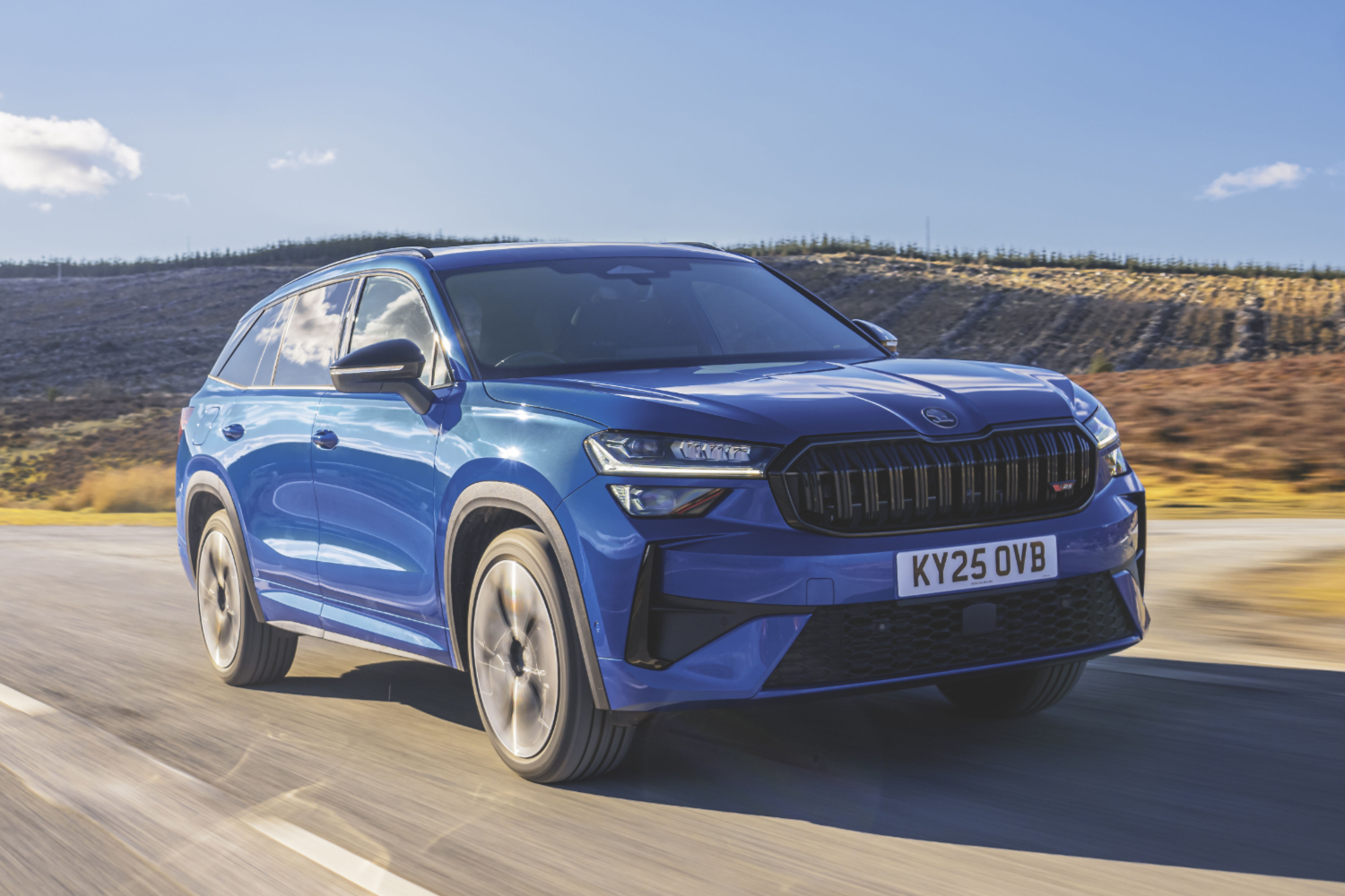 Driven: 2025 Skoda Kodiaq vRS. Image by Skoda.
