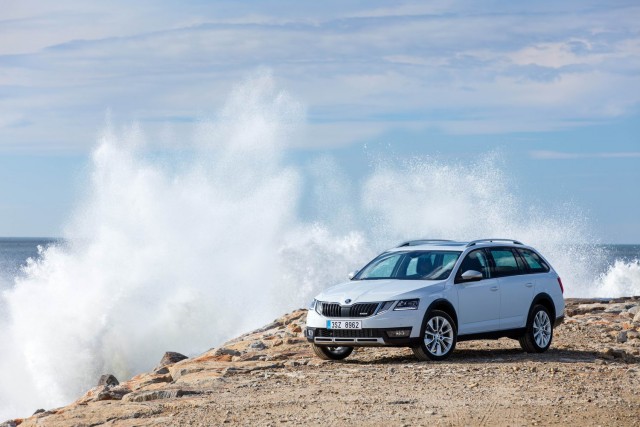 First drive: 2017MY Skoda Octavia Scout. Image by Skoda.