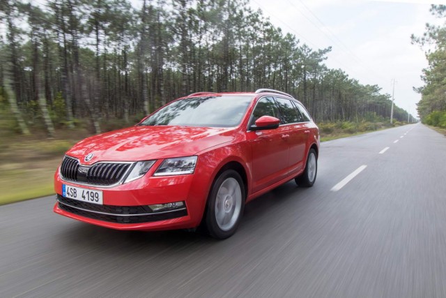 First drive: Skoda Octavia Estate. Image by Skoda.