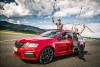 Skoda breaks arrow catch record. Image by Skoda.