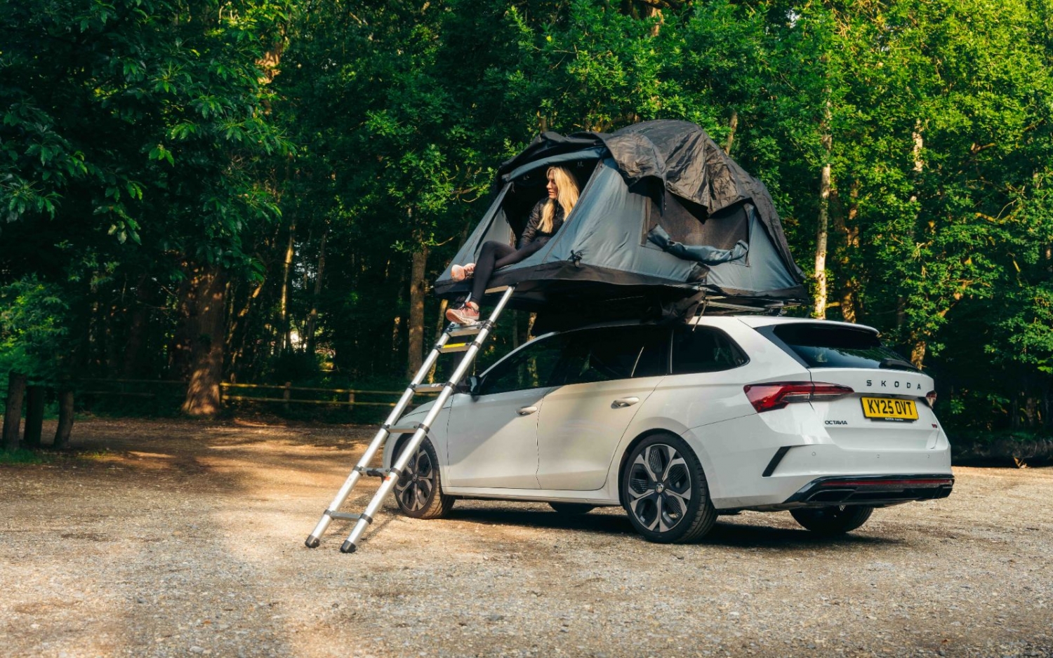 Driven: Skoda Octavia vRS Estate Camper. Image by Skoda, Matt Robinson.