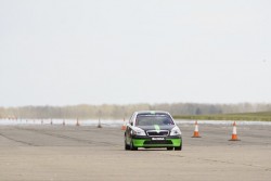 2012 Skoda Octavia vRS Bonneville record-breaker. Image by Malcolm Griffiths.