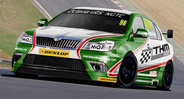 Skoda to tackle the BTCC. Image by Skoda.