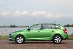 2014 Skoda Rapid Spaceback GreenLine. Image by Skoda.