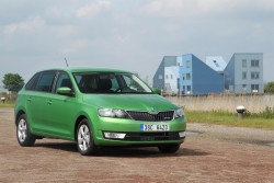 2014 Skoda Rapid Spaceback GreenLine. Image by Skoda.