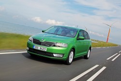 2014 Skoda Rapid Spaceback GreenLine. Image by Skoda.