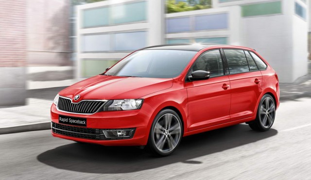 Skoda slashes price of Rapid Spaceback. Image by Skoda.