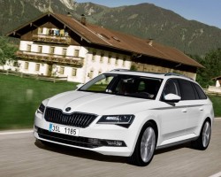 2015 Skoda Superb Estate. Image by Skoda.