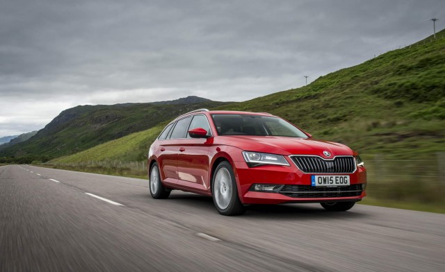 Road test: Skoda Superb Estate 4x4. Image by Skoda.