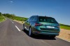 2019 Skoda Superb Estate green. Image by Skoda.