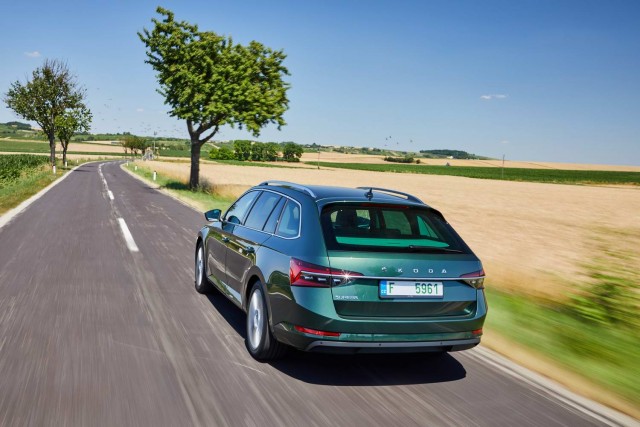 First drive: Skoda Superb Estate 2.0 TDI Evo. Image by Skoda.