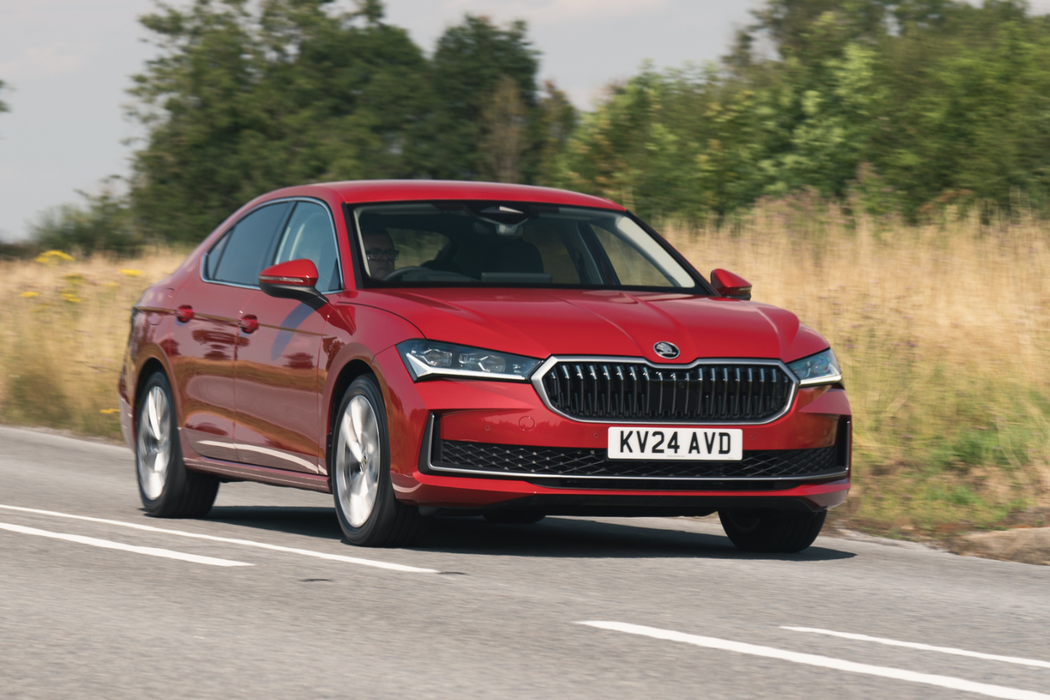 Driven: 2024 Skoda Superb Hatch. Image by Luc Lacey.