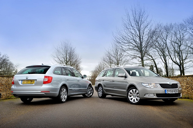 New TDI engine for Skoda Superb. Image by Skoda.