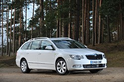 2011 Skoda Superb Estate Greenline II. Image by Skoda.