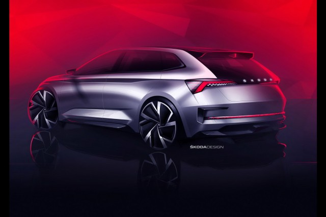 Skoda teases vRS future with Vision RS concept. Image by Skoda.