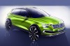 Skoda's small crossover previewed by Vision X. Image by Skoda.