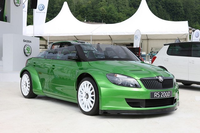 Skoda blows its top. Image by Skoda.