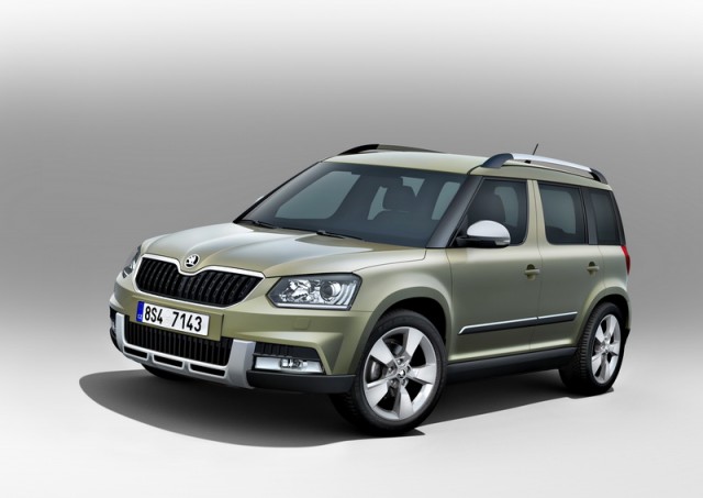 Skoda revamps the Yeti. Image by Skoda.