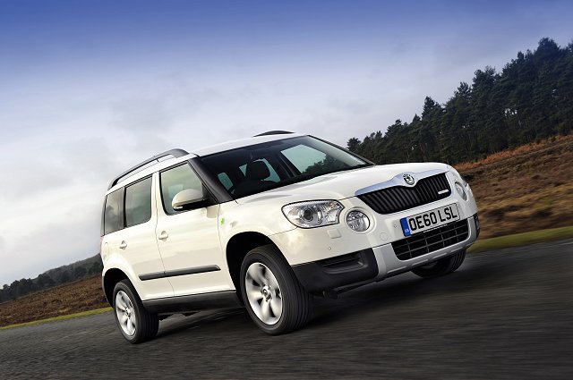 First drive: Skoda Yeti Greenline II. Image by Skoda.