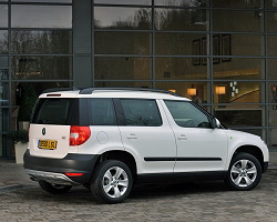 2011 Skoda Yeti Greenline II. Image by Skoda.