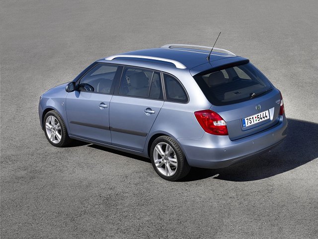 Loads more room for Fabia Estate. Image by Skoda.