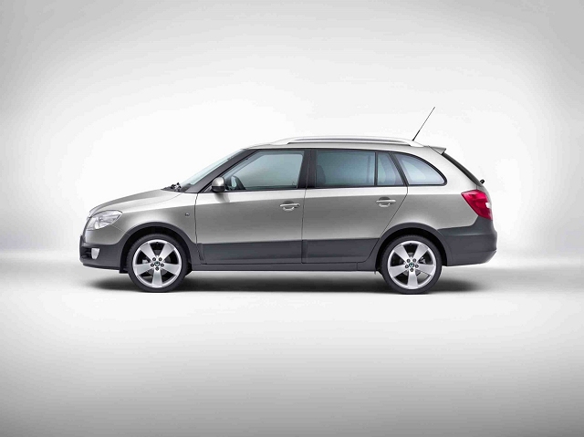Fabia joins the Scouts. Image by Skoda.