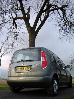 2007 Skoda Roomster. Image by James Jenkins.