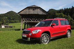 2009 Skoda Yeti. Image by Skoda.