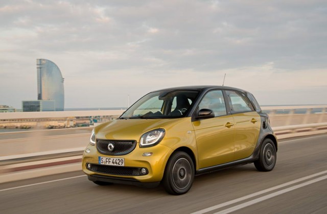 First drive: Smart Forfour. Image by Smart.