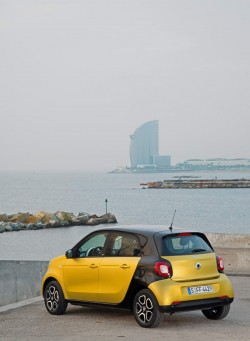 2015 Smart Forfour. Image by Smart.