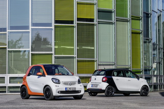 Smart introduces two new models. Image by Smart.