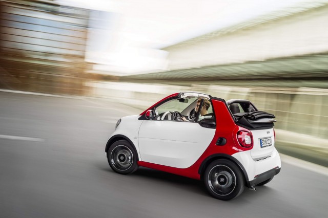 First drive: Smart Fortwo Cabrio. Image by Smart.