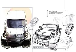 2005 Smart Crosstown concept. Image by Smart.