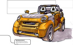 2005 Smart Crosstown concept. Image by Smart. Click here for a larger image. 2005 Smart Crosstown concept. Image by Smart.